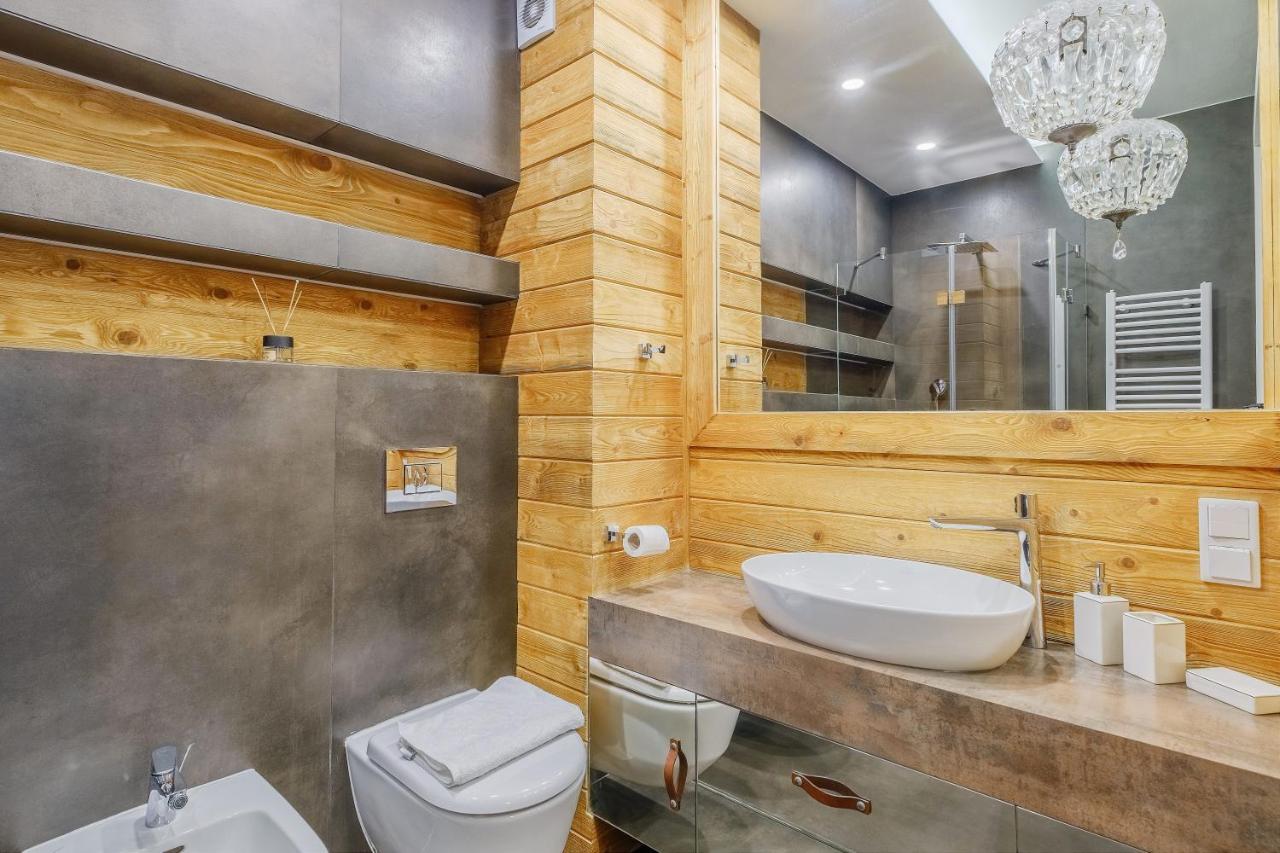 Apartamenty Pod Giewontem Gawra - Piekny Apartament Z Tarasem, Sauna I Jacuzzi W Cenie Pobytu - 5 Min Pieszo Do Krupowek 자코파네 외부 사진