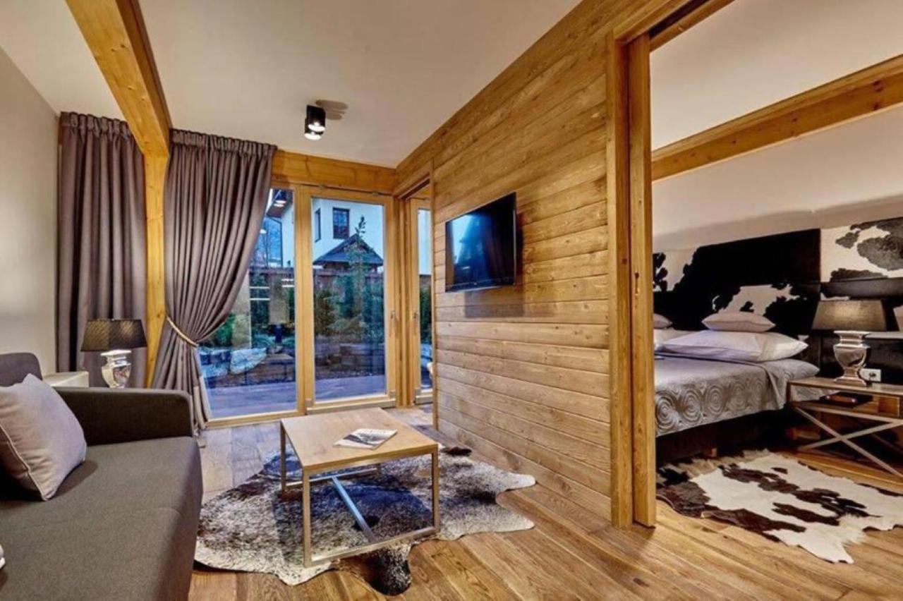 Apartamenty Pod Giewontem Gawra - Piekny Apartament Z Tarasem, Sauna I Jacuzzi W Cenie Pobytu - 5 Min Pieszo Do Krupowek 자코파네 외부 사진